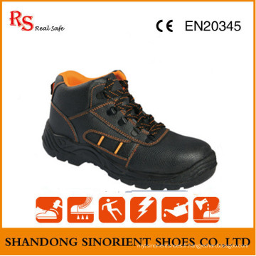 Black Steel Safety Shoes Prix RS495